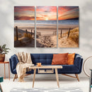 Sunset on the Sea Wall Art Canvas Print by MyGreatCanvas | Canvas Wall Art Prints | Photo Prints & Wall Decor