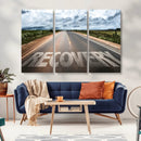 Recovery Road Wall Art Canvas Print