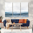Blue Ocean Abstract Artwork Wall Art Canvas Print