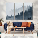 Foggy Pine Forest Wall Art Canvas Print by MyGreatCanvas | Canvas Wall Art Prints | Photo Prints & Wall Decor