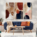 Boho Wall Art Canvas Print Set Mid-Century Prints Bohemian by MyGreatCanvas | Canvas Wall Art Prints | Photo Prints & Wall Decor