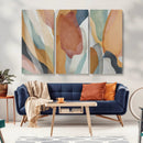 Boho Wall Art Canvas Print Set, Watercolor Boho Wall Art