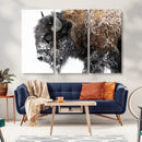 American Bison Wall Art Print – Majestic Buffalo Canvas