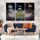 Penn Stadium Football Wall Art Canvas Print, Pennsylvania