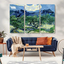 Olive Trees Van Gogh Wall Art Canvas Print