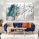 Tree Butterfly Abstract Tree and Butterfly Wall Art Canvas