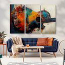 Abstract Guitar Wall Art Canvas | Vibrant Music-Inspired Art by MyGreatCanvas | Canvas Wall Art Prints | Photo Prints & Wall Decor