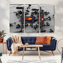 RedBull Formula 1 Canvas Wall Art Print