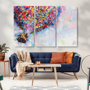 Don't Look Up Movie Canvas Wall Art - Vibrant Floating House