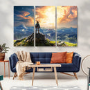 Legend of Zelda Breath of the Wild Game Wall Art Canvas, by MyGreatCanvas | Canvas Wall Art Prints | Photo Prints & Wall Decor