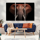 Wild Elephant Wall Art Canvas Print, Africa Savannah Wild by MyGreatCanvas | Canvas Wall Art Prints | Photo Prints & Wall Decor