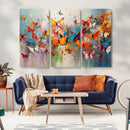 Abstract Butterfly Wall Art Canvas Print