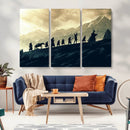 Fellowship Journey Wall Art – Fantasy Adventure Canvas Print by MyGreatCanvas | Canvas Wall Art Prints | Photo Prints & Wall Decor