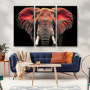 Elephant Wall Art Canvas Print