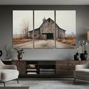Farmhouse Rustic Barn Wall Art Canvas Print – Framed and by MyGreatCanvas | Canvas Wall Art Prints | Photo Prints & Wall Decor