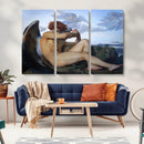Fallen Angel Wall Art Canvas Print – Classic Art, Framed,