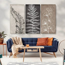 Minimalist Botanical Wall Art Canvas Print, Framed and Ready