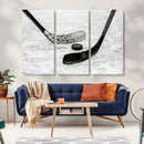 Winter Ice Hockey Sport Canvas Wall Art Print - Hockey Wall by MyGreatCanvas | Canvas Wall Art Prints | Photo Prints & Wall Decor