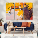 Calvin and Hobbes Tree Scene Canvas Print | 3 Panel Large by MyGreatCanvas | Canvas Wall Art Prints | Photo Prints & Wall Decor