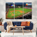 Angel Stadium Aerial Canvas Print – Los Angeles Angels