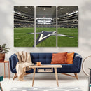 Dallas Cowboys Football Team Print - Arlington AT&T Stadium by MyGreatCanvas | Canvas Wall Art Prints | Photo Prints & Wall Decor