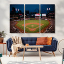 St. Louis Cardinals Baseball Team Print - Busch Stadium Wall by MyGreatCanvas | Canvas Wall Art Prints | Photo Prints & Wall Decor