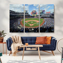 New York Mets Baseball Team Print - Citi Field Stadium Wall