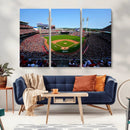 Cincinnati Reds Baseball Canvas Print - American Ball