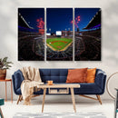 Truist Park Atlanta Braves Baseball Stadium Wall Art Print | by MyGreatCanvas | Canvas Wall Art Prints | Photo Prints & Wall Decor