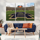Football Stadium Wall Art – Framed Sports Field Canvas by MyGreatCanvas | Canvas Wall Art Prints | Photo Prints & Wall Decor
