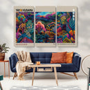 Framed Japanese 1986 Wall Art Print, Yayoi Kusama 1986 Wall