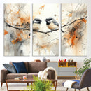 Beautiful Birds Wall Art – Framed Watercolor Branch Canvas by MyGreatCanvas | Canvas Wall Art Prints | Photo Prints & Wall Decor