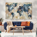 World Map Canvas Print – Framed Wall Art for Couples, by MyGreatCanvas | Canvas Wall Art Prints | Photo Prints & Wall Decor