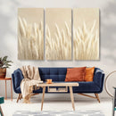 Grass Wall Art Print - Elegant Neutral Decor for Living