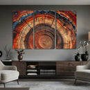 Abstract Tree Ring Art, Colorful Tree Ring Wall Decor, by MyGreatCanvas | Canvas Wall Art Prints | Photo Prints & Wall Decor