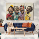 Shai Yossef style Joyful Childhood Canvas Wall Art - by MyGreatCanvas | Canvas Wall Art Prints | Photo Prints & Wall Decor