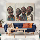 Shai Yossef Print - Joyful Childhood Canvas Wall Art -