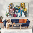 Shai Yossef Style Canvas Art - Joyful African Black Kids