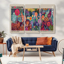 Yayoi Kusama Wall Art Canvas Print, Abstract Art, Large