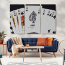 Poker Wall Art - Playing Cards Canvas Wall Art Print - Ace by MyGreatCanvas | Canvas Wall Art Prints | Photo Prints & Wall Decor