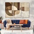 Wabi Sabi Geometric Wall Art | Abstract Modern Minimalist