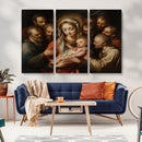 Religious Canvas Wall Art Print - Madonna and Child with by MyGreatCanvas | Canvas Wall Art Prints | Photo Prints & Wall Decor