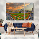 Chicago Wrigley Field Wall Art Canvas Print – Iconic