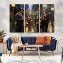 Jazz Canvas Wall Art Print – Abstract African American Music