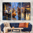 Colorful Jazz Wall Art - African American Music Canvas Print