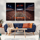 Texas Stadium Night Game Wall Art Canvas Print – Vibrant