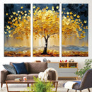 Golden Tree Wall Art – Framed Autumn Leaves Canvas Artwork, by MyGreatCanvas | Canvas Wall Art Prints | Photo Prints & Wall Decor