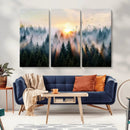 Abstract Forest Wall Art - Serene Nature Canvas Print with by MyGreatCanvas | Canvas Wall Art Prints | Photo Prints & Wall Decor