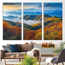 Autumn Mountains Wall Art, Vibrant Fall Foliage Landscape by MyGreatCanvas | Canvas Wall Art Prints | Photo Prints & Wall Decor