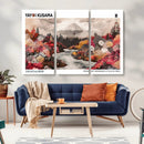 Yayoi Kusama Wall Art Canvas Print – Framed Large Abstract